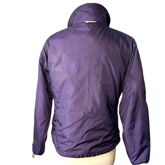 The North Face women’s purple insulated jacket M  zip front lightweight coat - Picture 4 of 9